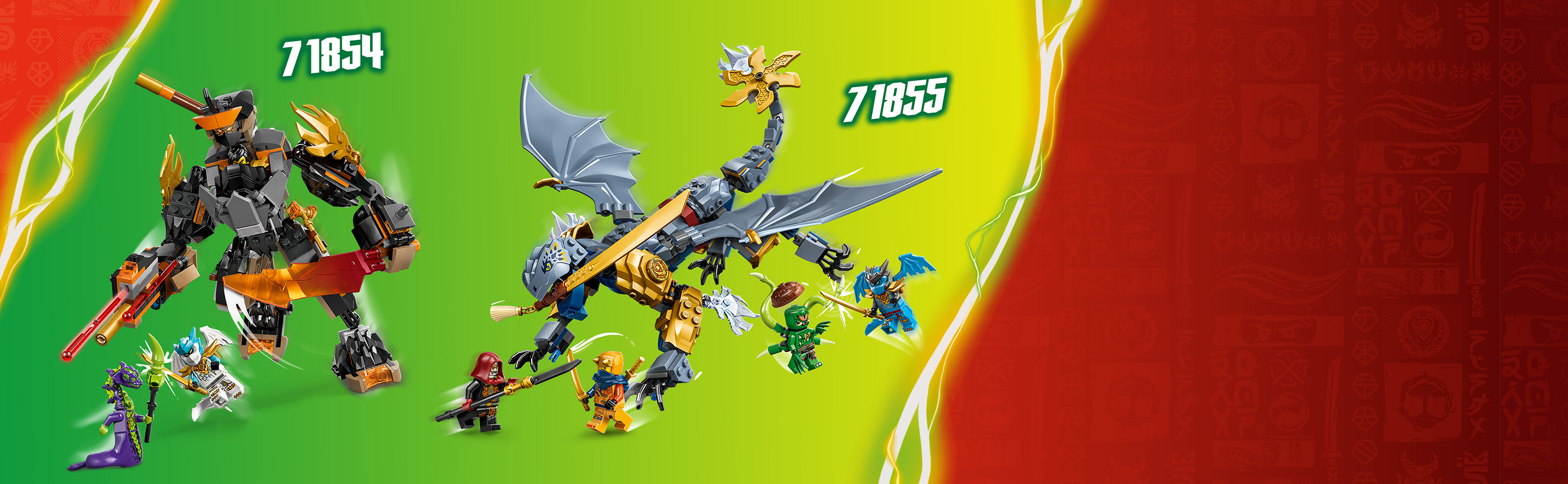 Vymeňte si zbrane s&nbsp;inou stavebnicou LEGO® NINJAGO®